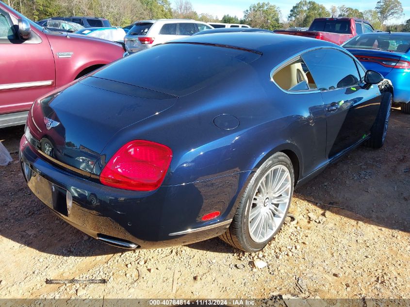 2008 Bentley Continental Gt Speed VIN: SCBCP73W28C056486 Lot: 40784814