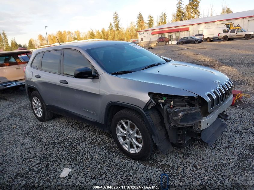 2014 Jeep Cherokee Sport VIN: 1C4PJLAB5EW201040 Lot: 40784826