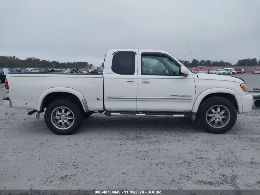 2004 Toyota Tundra Ltd V8 VIN: 5TBBT48164S445276 Lot: 40784849