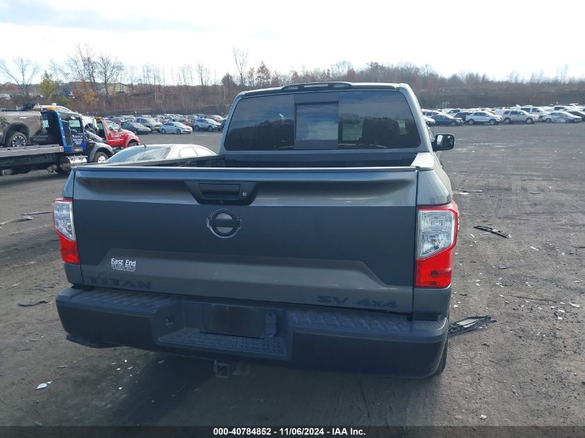 2018 Nissan Titan Sv VIN: 1N6AA1EJ5JN542592 Lot: 40784852