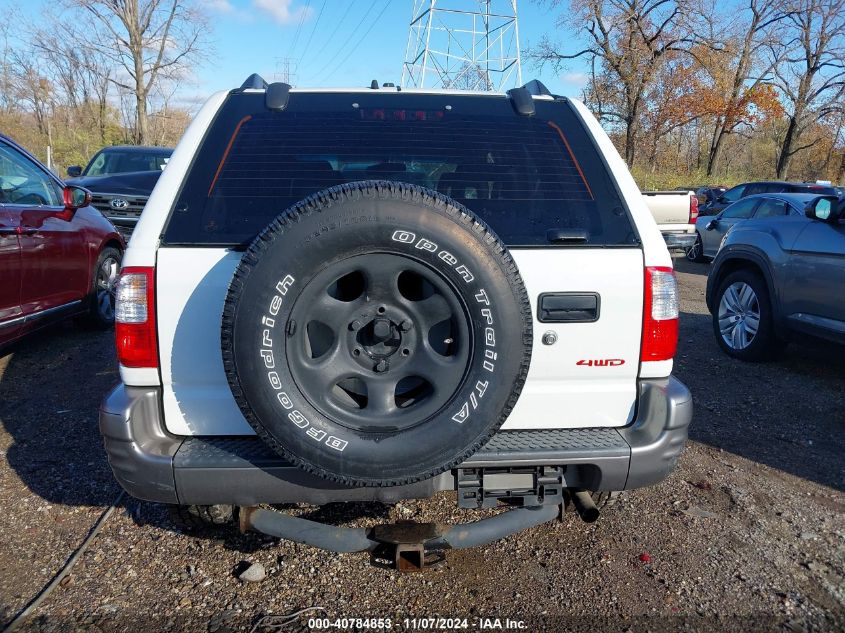 2000 Isuzu Rodeo Ls/Lse/S VIN: 4S2DM58WXY4309575 Lot: 40784853