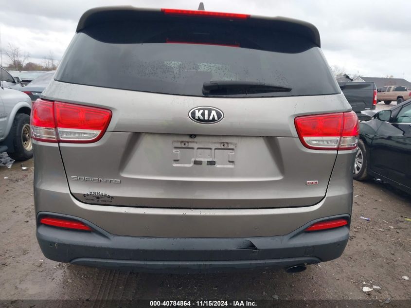 2016 KIA SORENTO 2.4L LX - 5XYPG4A32GG062806