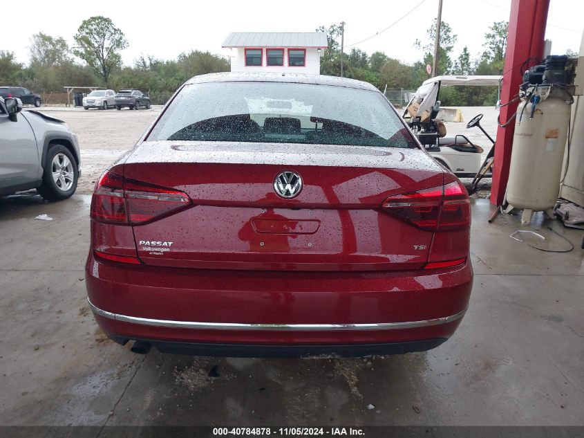 2018 Volkswagen Passat 2.0T R-Line/2.0T S VIN: 1VWAA7A3XJC044085 Lot: 40784878