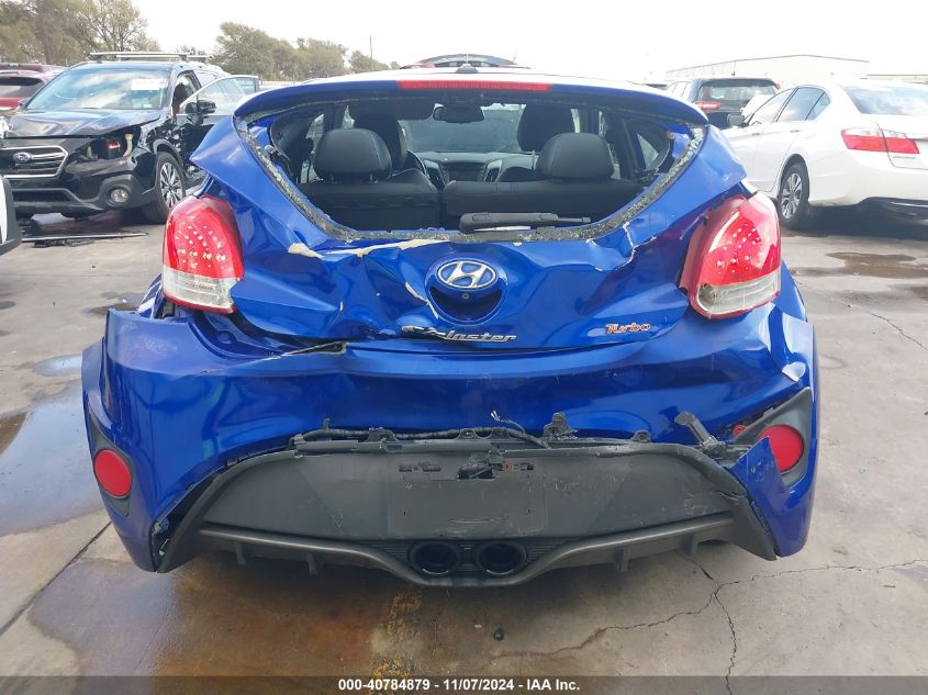 2015 Hyundai Veloster Turbo VIN: KMHTC6AE1FU216258 Lot: 40784879