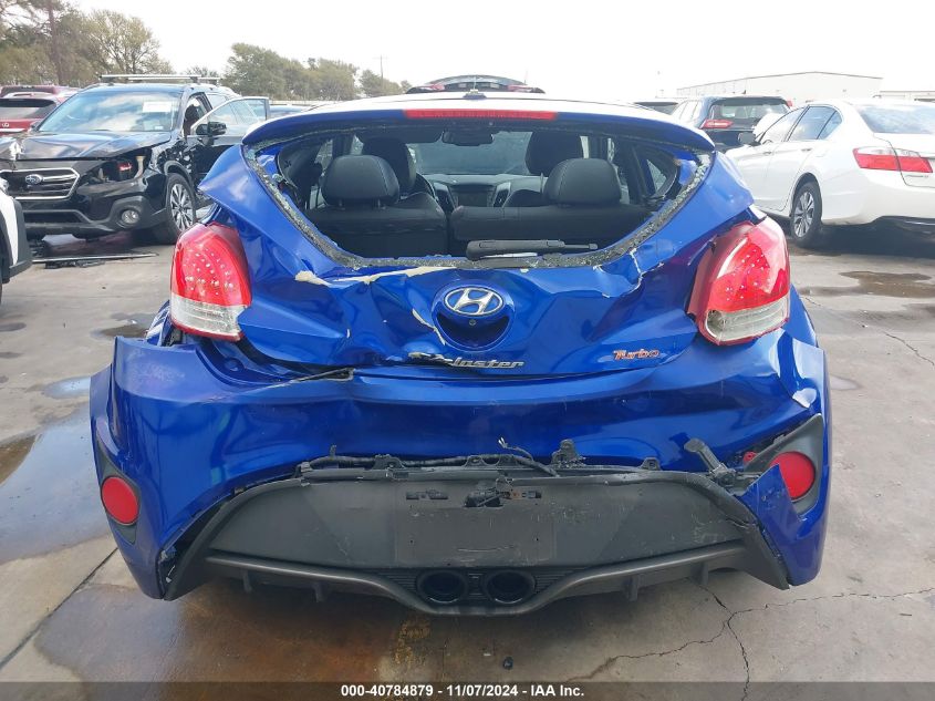 2015 Hyundai Veloster Turbo VIN: KMHTC6AE1FU216258 Lot: 40784879