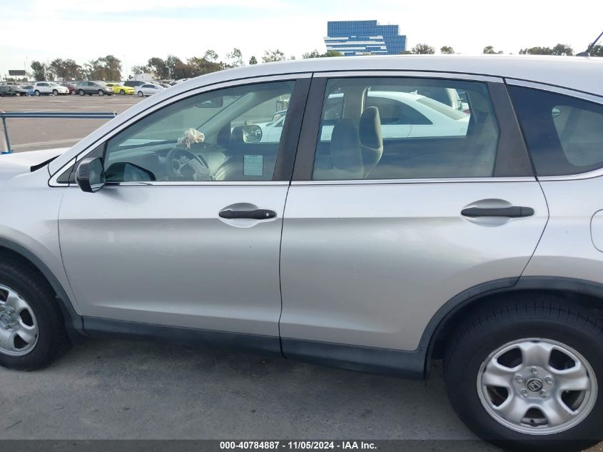 2014 HONDA CR-V LX - 5J6RM3H34EL021980