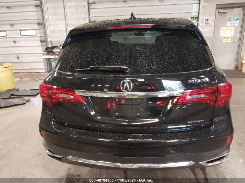 2018 Acura Mdx Technology Package Acurawatch Plus Pkg VIN: 5J8YD4H56JL009995 Lot: 40784903