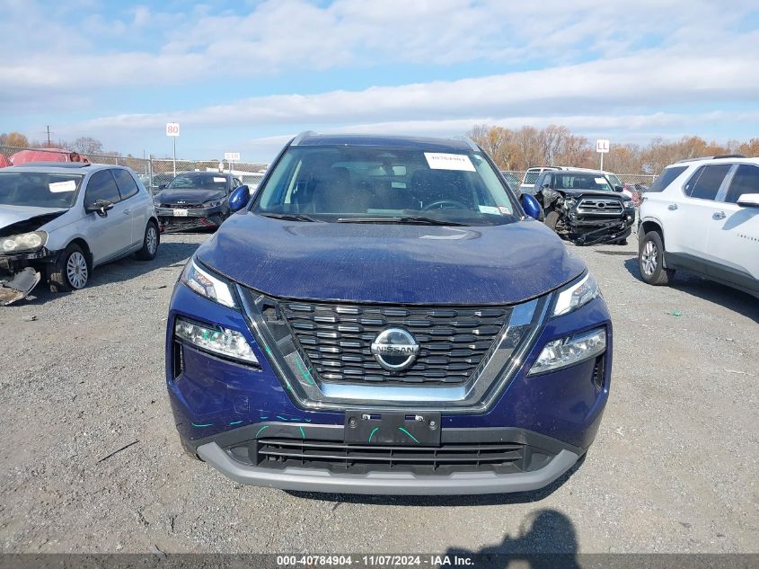 2021 Nissan Rogue Sv Intelligent Awd VIN: JN8AT3BB6MW207317 Lot: 40784904