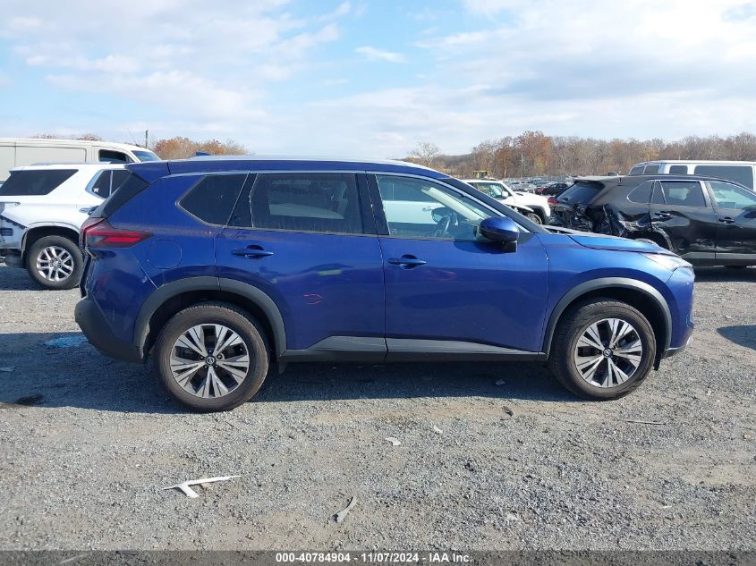 2021 Nissan Rogue Sv Intelligent Awd VIN: JN8AT3BB6MW207317 Lot: 40784904