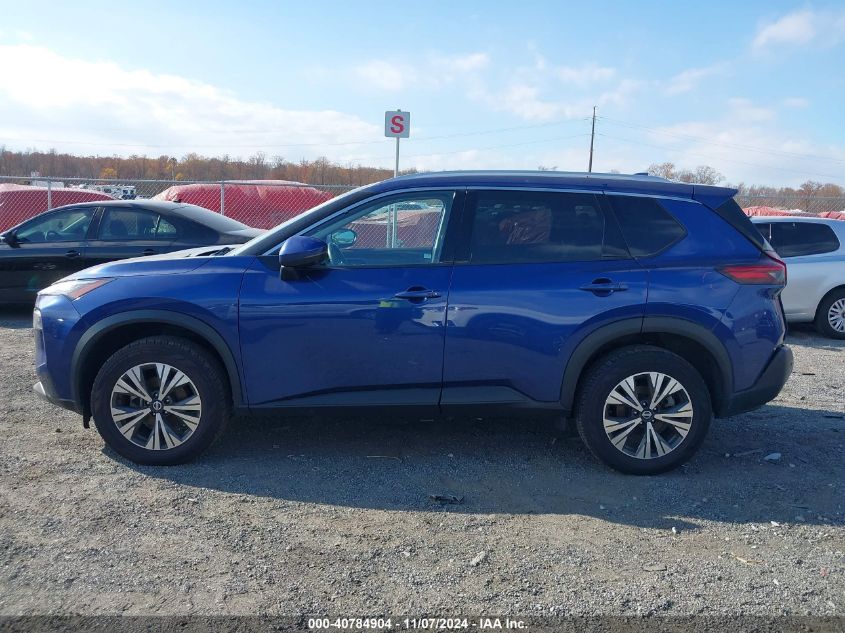 2021 Nissan Rogue Sv Intelligent Awd VIN: JN8AT3BB6MW207317 Lot: 40784904