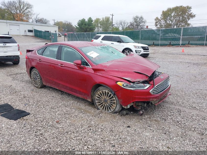 VIN 3FA6P0HD0HR339047 2017 Ford Fusion, SE no.1