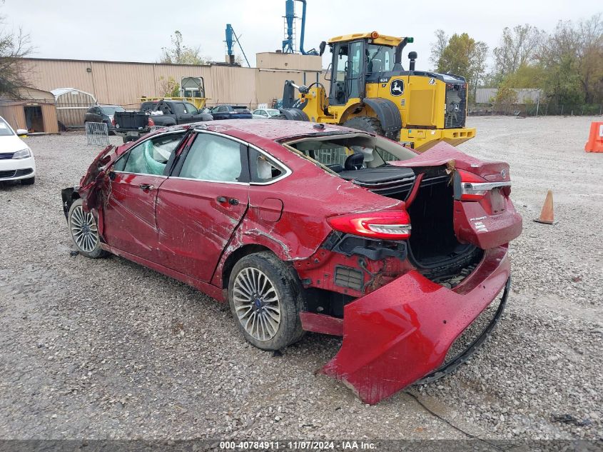 VIN 3FA6P0HD0HR339047 2017 Ford Fusion, SE no.3