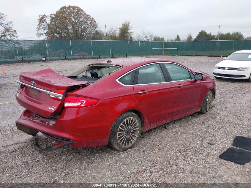 2017 FORD FUSION SE - 3FA6P0HD0HR339047