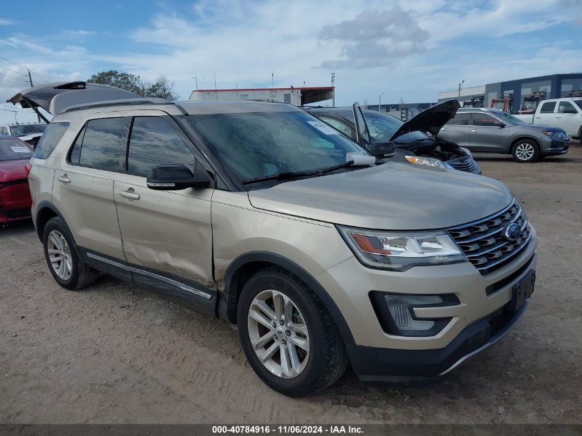 2017 Ford Explorer Xlt VIN: 1FM5K7D80HGE34023 Lot: 40784916