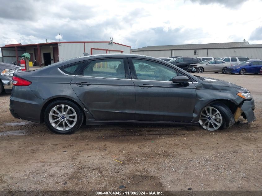 2020 Ford Fusion Se VIN: 3FA6P0HD4LR260361 Lot: 40784942