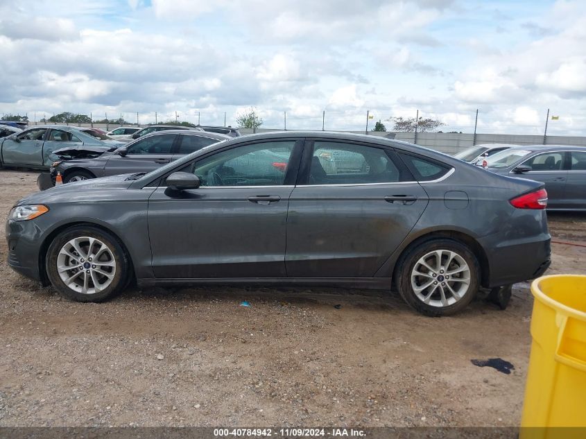 2020 Ford Fusion Se VIN: 3FA6P0HD4LR260361 Lot: 40784942