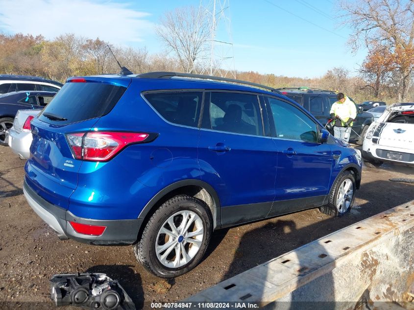 2018 Ford Escape Sel VIN: 1FMCU0HD6JUC68548 Lot: 40784947