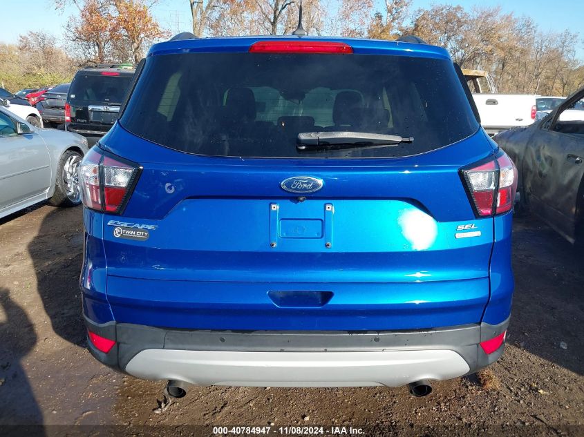 2018 Ford Escape Sel VIN: 1FMCU0HD6JUC68548 Lot: 40784947