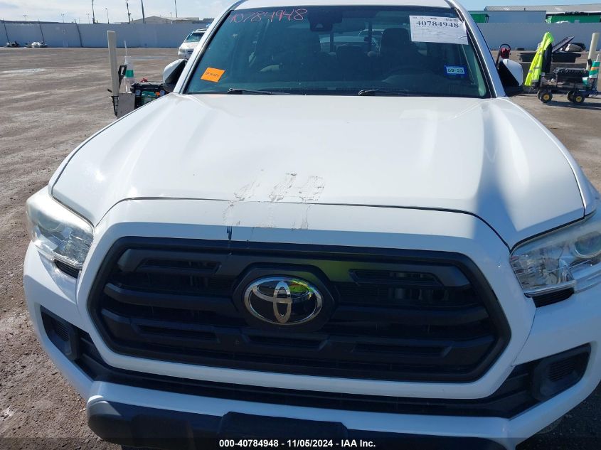 2019 Toyota Tacoma Sr VIN: 5TFAX5GN3KX145428 Lot: 40784948