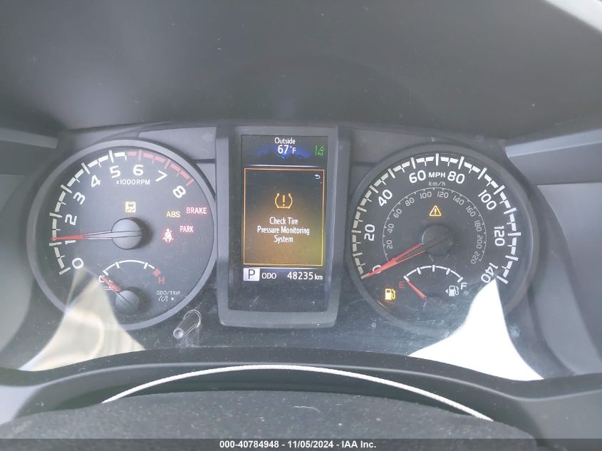 2019 TOYOTA TACOMA VIN: 5TFAX5GN3KX145428