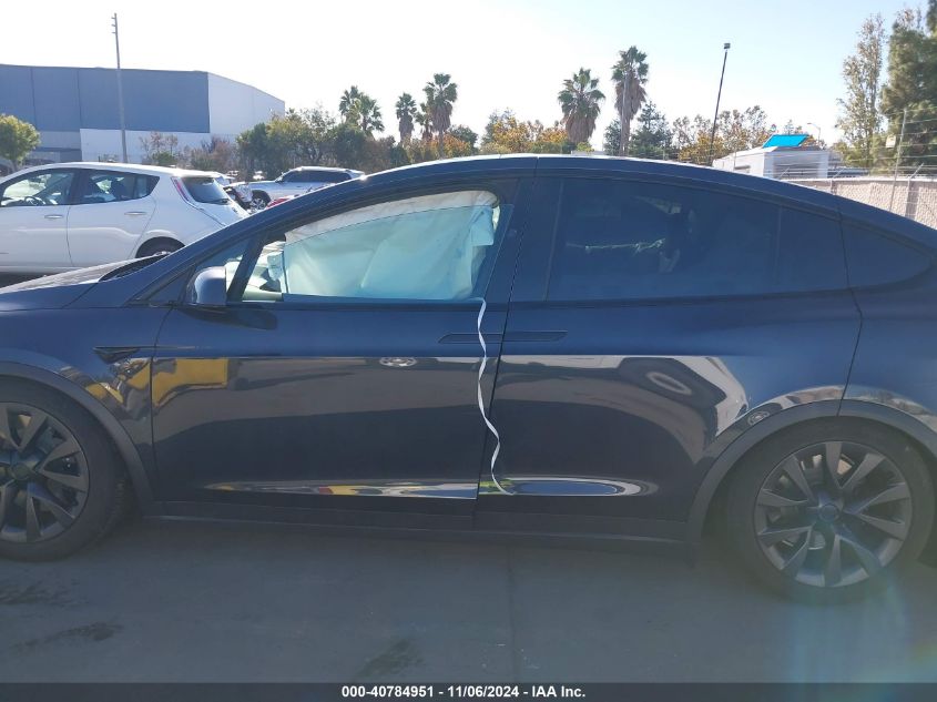 2024 Tesla Model X Long Range VIN: 7SAXCBE51RF457133 Lot: 40784951