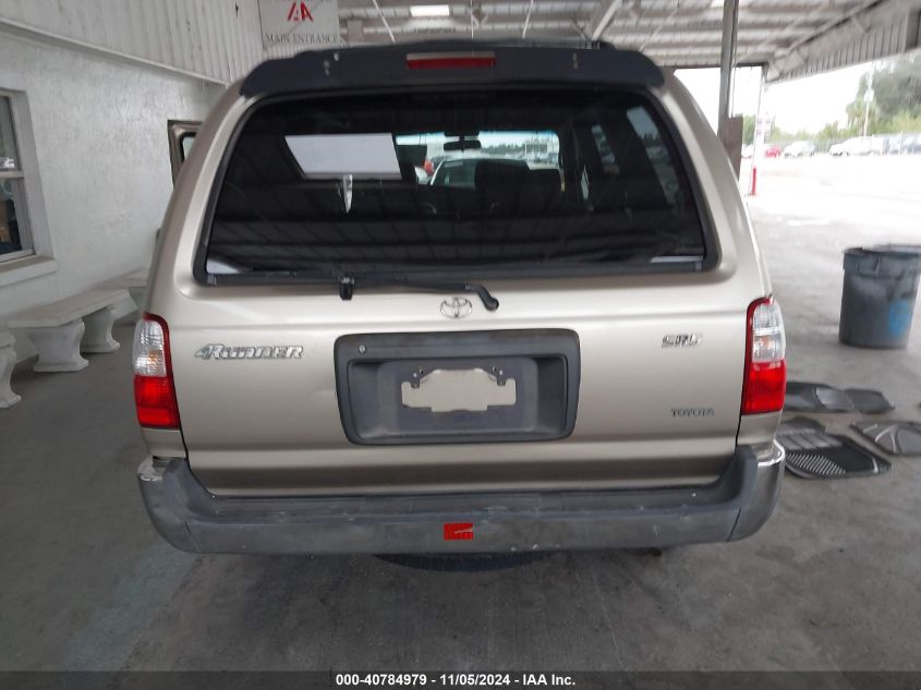 2001 Toyota 4Runner Sr5 V6 VIN: JT3GN86R310182674 Lot: 40784979