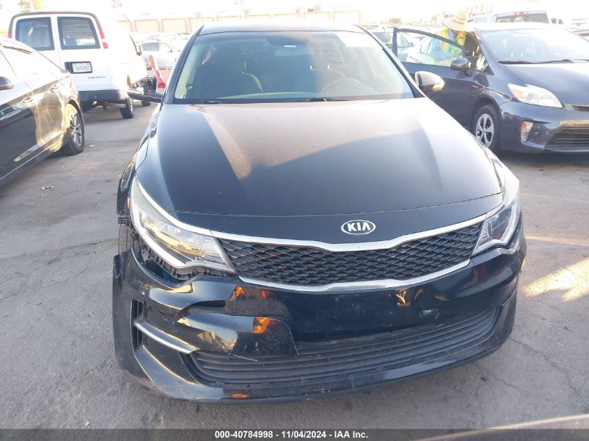 2016 Kia Optima Lx VIN: 5XXGT4L33GG094516 Lot: 40784998