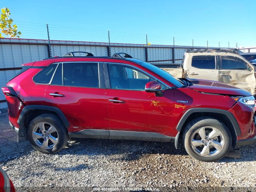 2021 Toyota Rav4 Hybrid Limited VIN: 4T3D6RFV0MU059008 Lot: 40785003