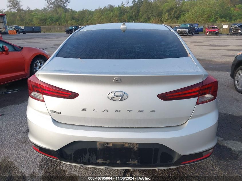 2019 Hyundai Elantra Sel VIN: 5NPD84LF7KH411242 Lot: 40785004