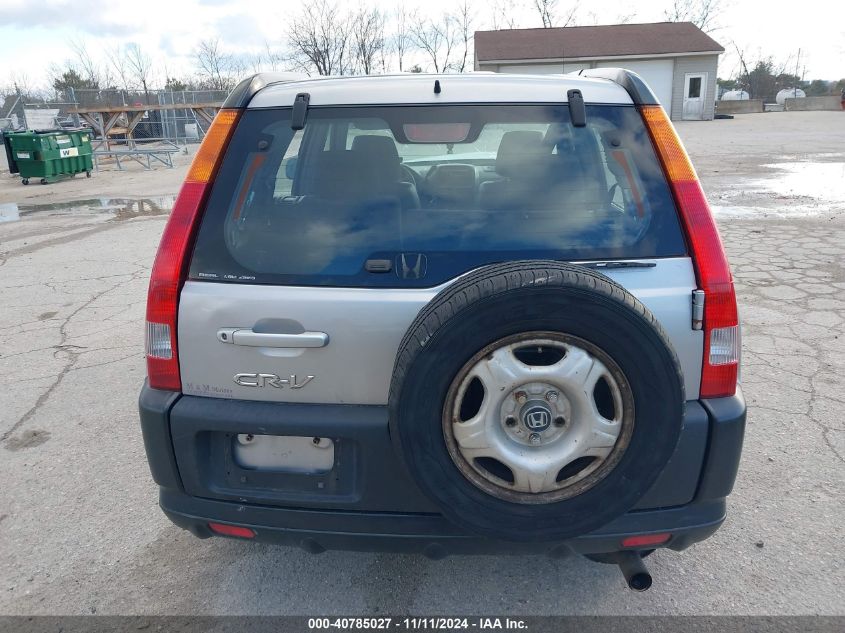 2002 Honda Cr-V Lx VIN: JHLRD785X2C010415 Lot: 40785027