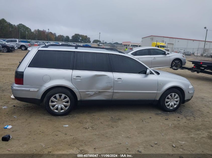 2002 Volkswagen Passat Glx VIN: WVWYH63B72E252829 Lot: 40785047