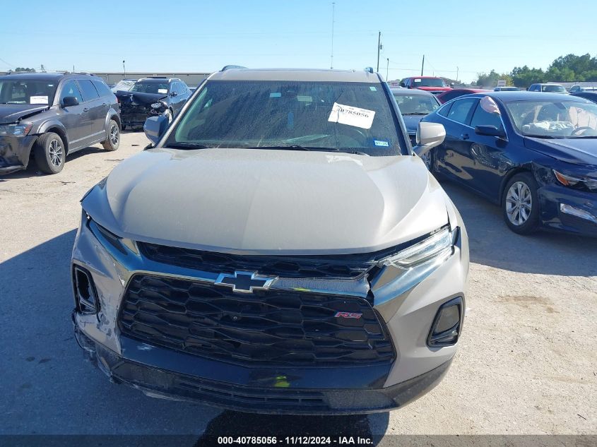 2021 Chevrolet Blazer Awd Rs VIN: 3GNKBKRS8MS569011 Lot: 40785056