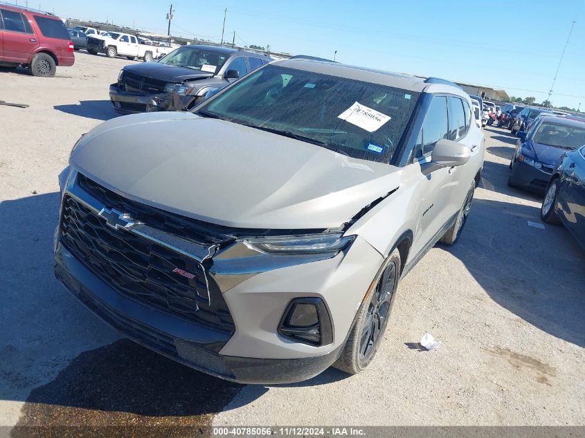 2021 Chevrolet Blazer Awd Rs VIN: 3GNKBKRS8MS569011 Lot: 40785056