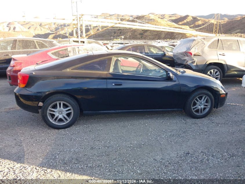 2000 Toyota Celica Gt VIN: JTDDR32T2Y0043802 Lot: 40785087