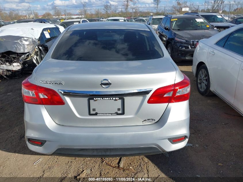 2017 Nissan Sentra S VIN: 3N1AB7AP1HY288859 Lot: 40785093