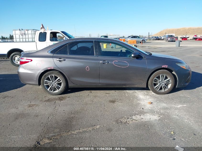 2015 Toyota Camry Se VIN: 4T1BF1FK8FU079663 Lot: 40785115