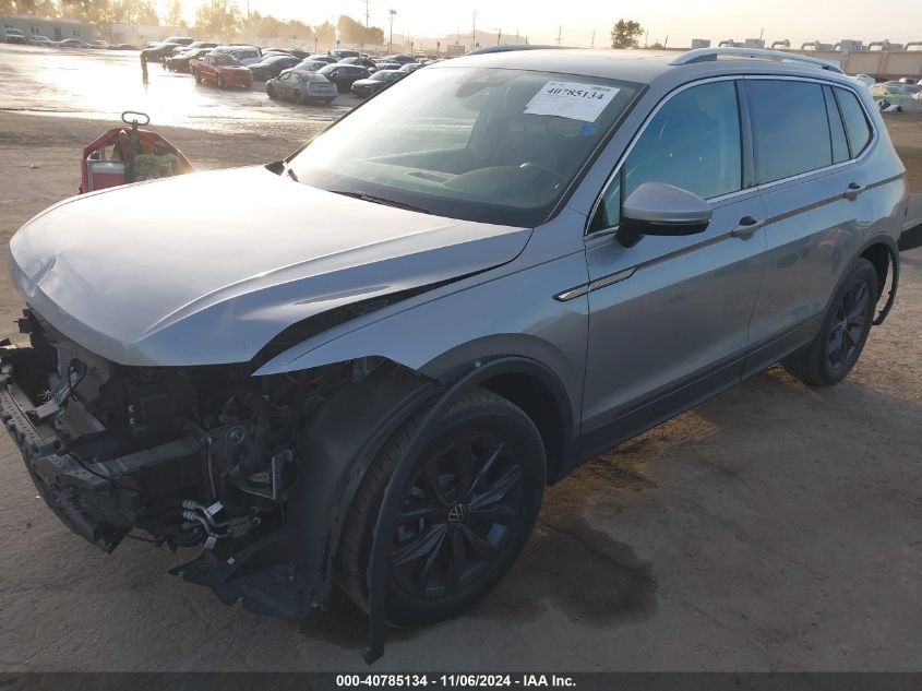 2022 VOLKSWAGEN TIGUAN 2.0T SE - 3VV3B7AX2NM013088