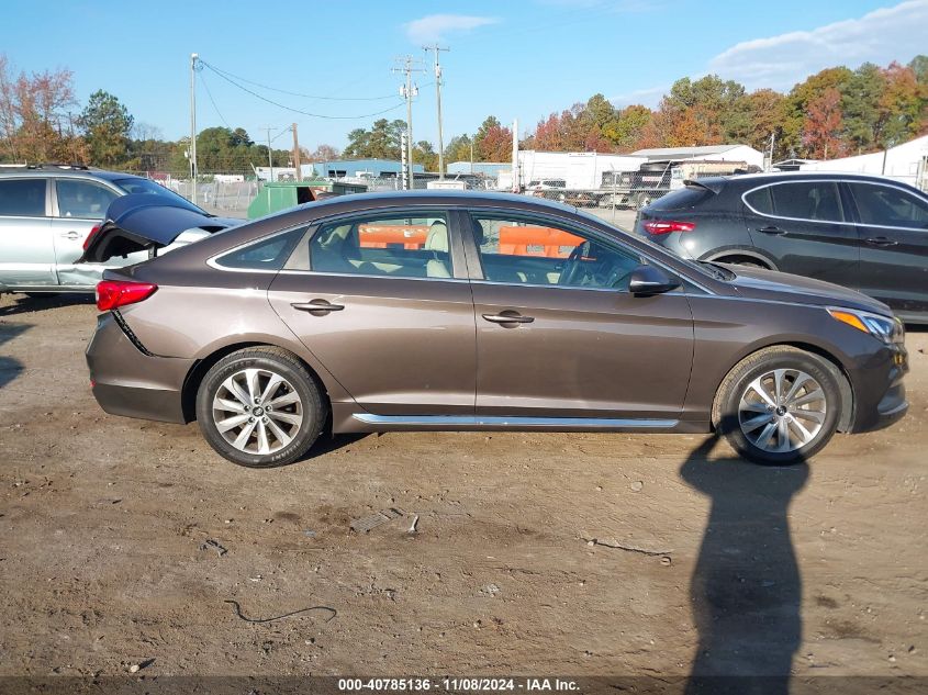 2016 Hyundai Sonata Sport VIN: 5NPE34AF0GH285092 Lot: 40785136