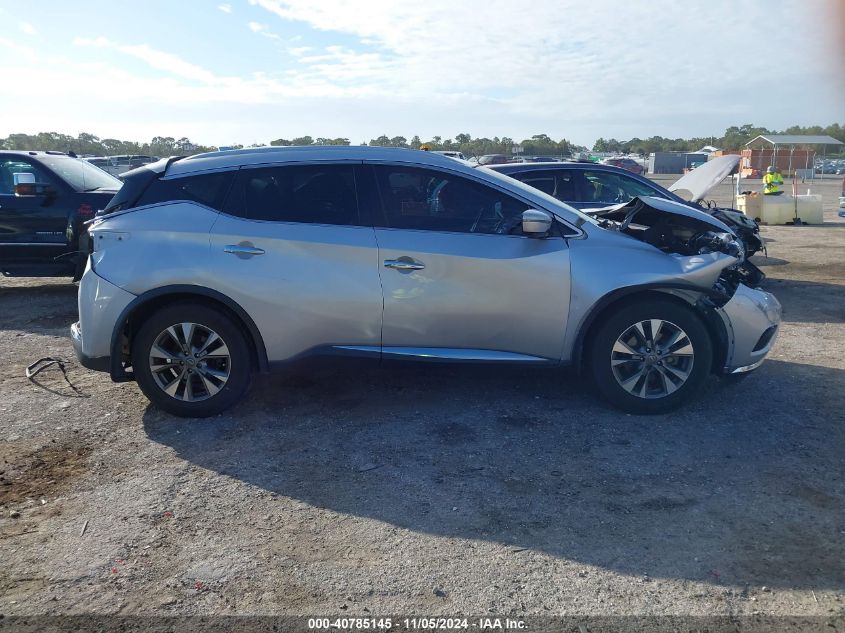 2017 Nissan Murano Sl VIN: 5N1AZ2MG8HN164538 Lot: 40785145