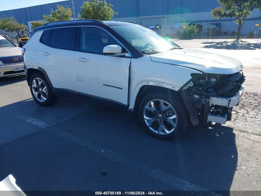 2019 Jeep Compass Limited Fwd VIN: 3C4NJCCB3KT725812 Lot: 40785169