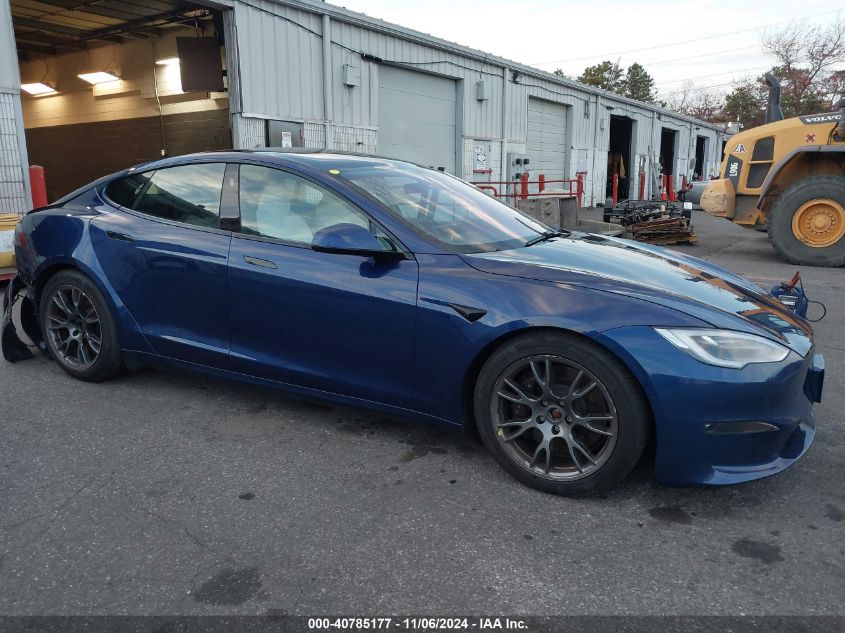 2021 Tesla Model S Long Range Dual Motor All-Wheel Drive VIN: 5YJSA1E51MF452918 Lot: 40785177