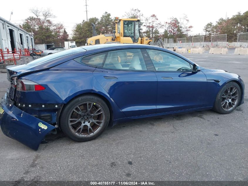 2021 Tesla Model S Long Range Dual Motor All-Wheel Drive VIN: 5YJSA1E51MF452918 Lot: 40785177