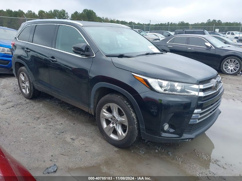 2018 TOYOTA HIGHLANDER LIMITED - 5TDYZRFH8JS248019