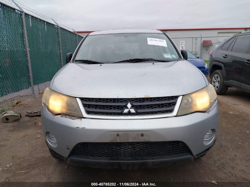 2007 Mitsubishi Outlander Es/Ls VIN: JA4MS31X87U004559 Lot: 40785202