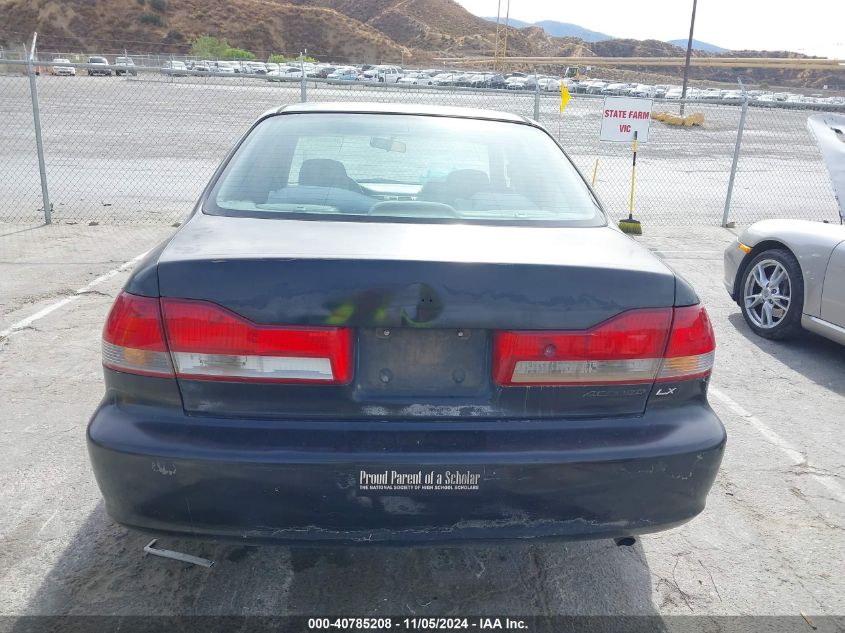 2001 Honda Accord 2.3 Lx VIN: 1HGCG66561A098012 Lot: 40785208