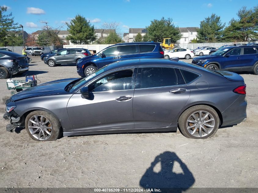 2021 Acura Tlx Standard VIN: 19UUB5F33MA003714 Lot: 40785209