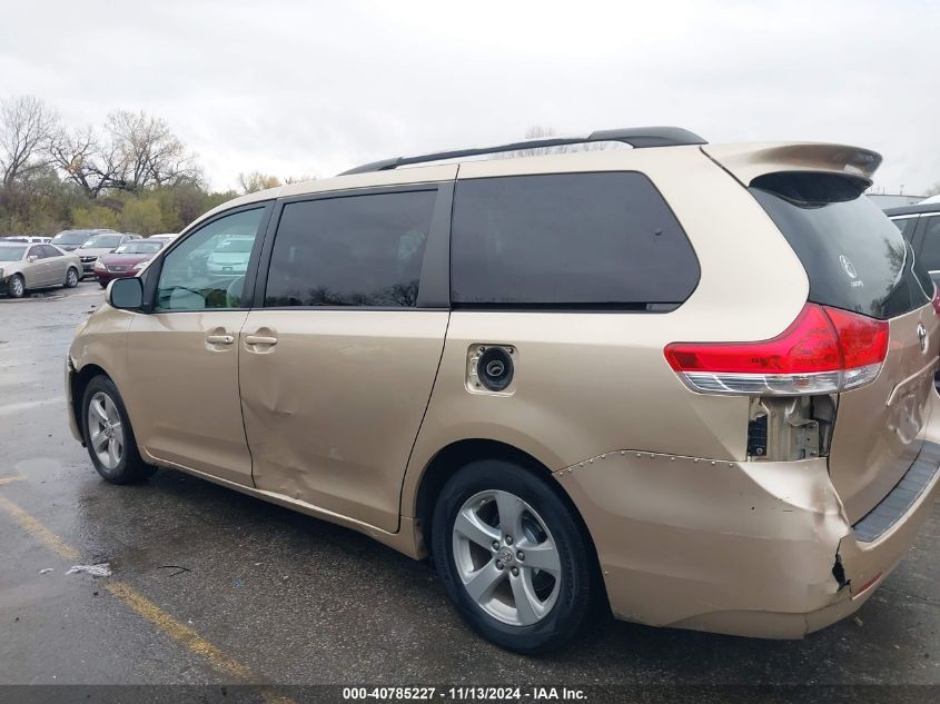 2011 Toyota Sienna Le V6 VIN: 5TDKK3DC8BS061377 Lot: 40785227