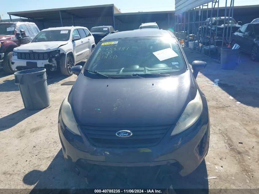 2013 Ford Fiesta S VIN: 3FADP4AJ0DM171450 Lot: 40785235