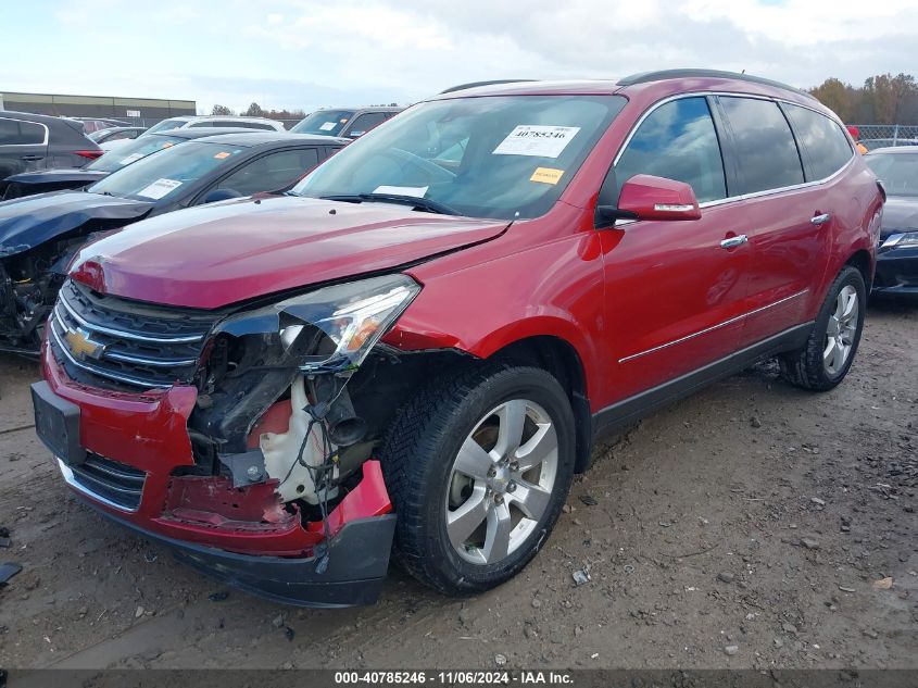 2014 Chevrolet Traverse Ltz VIN: 1GNKVJKD1EJ281525 Lot: 40785246