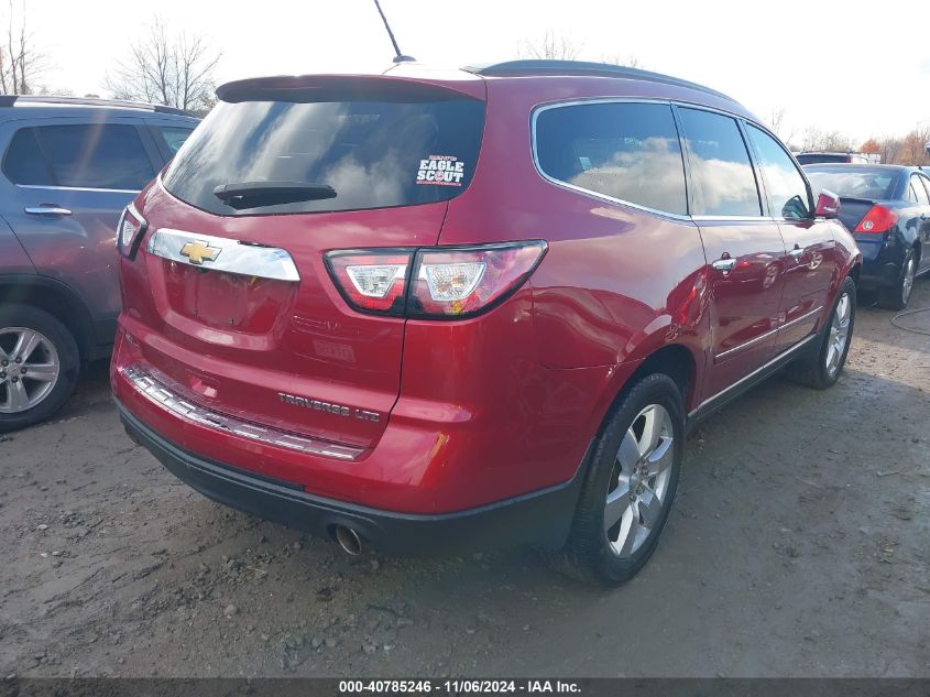 2014 Chevrolet Traverse Ltz VIN: 1GNKVJKD1EJ281525 Lot: 40785246